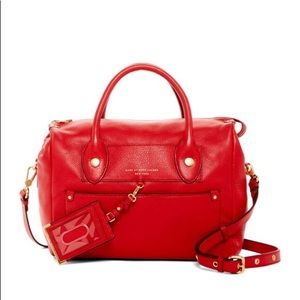 Marc by Marc Jacobs Rosey Red Satchel Handbag